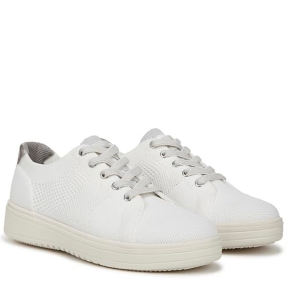 Life Stride, B ZEES Women's White Slide On Air Step Sneakers Sz 10, NEW - Picture 3 of 15